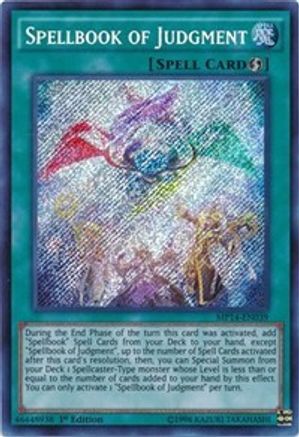 Spellbook of Judgment (MP14-EN039) - 2014 Mega-Tins Mega Pack Unlimited - Premium Yugioh Single from Konami - Just $0.81! Shop now at Game Crave Tournament Store