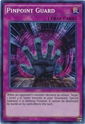 Pinpoint Guard (MP14-EN044) - 2014 Mega-Tins Mega Pack 1st Edition - Premium Yugioh Single from Konami - Just $0.34! Shop now at Game Crave Tournament Store