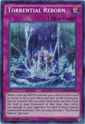 Torrential Reborn (MP14-EN046) - 2014 Mega-Tins Mega Pack Unlimited - Premium Yugioh Single from Konami - Just $2.35! Shop now at Game Crave Tournament Store