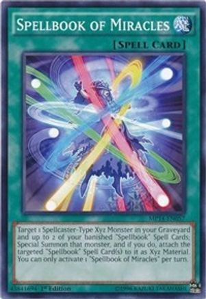 Spellbook of Miracles (MP14-EN057) - 2014 Mega-Tins Mega Pack 1st Edition - Premium Yugioh Single from Konami - Just $0.27! Shop now at Game Crave Tournament Store