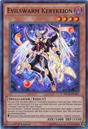 Evilswarm Kerykeion (MP14-EN061) - 2014 Mega-Tins Mega Pack 1st Edition - Premium Yugioh Single from Konami - Just $0.98! Shop now at Game Crave Tournament Store