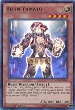 Bujin Yamato (MP14-EN069) - 2014 Mega-Tins Mega Pack Unlimited - Premium Yugioh Single from Konami - Just $0.70! Shop now at Game Crave Tournament Store