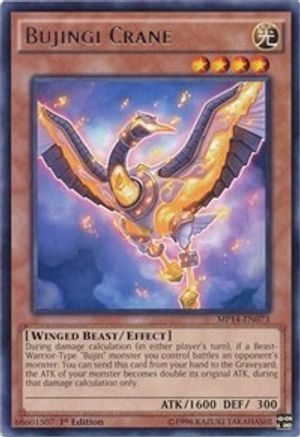 Bujingi Crane (MP14-EN073) - 2014 Mega-Tins Mega Pack 1st Edition - Premium Yugioh Single from Konami - Just $0.25! Shop now at Game Crave Tournament Store
