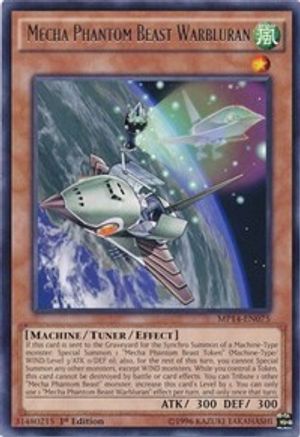 Mecha Phantom Beast Warbluran (MP14-EN075) - 2014 Mega-Tins Mega Pack 1st Edition - Premium Yugioh Single from Konami - Just $0.26! Shop now at Game Crave Tournament Store