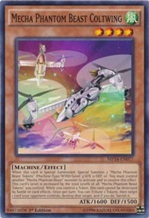 Mecha Phantom Beast Coltwing (MP14-EN077) - 2014 Mega-Tins Mega Pack 1st Edition - Premium Yugioh Single from Konami - Just $0.30! Shop now at Game Crave Tournament Store