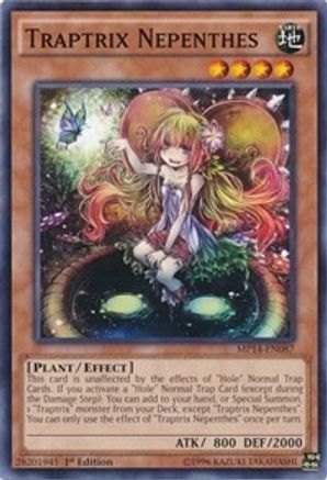 Traptrix Nepenthes (MP14-EN087) - 2014 Mega-Tins Mega Pack 1st Edition - Premium Yugioh Single from Konami - Just $0.26! Shop now at Game Crave Tournament Store
