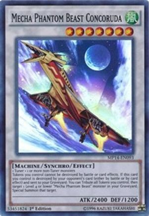 Mecha Phantom Beast Concoruda (MP14-EN093) - 2014 Mega-Tins Mega Pack Unlimited - Premium Yugioh Single from Konami - Just $0.47! Shop now at Game Crave Tournament Store