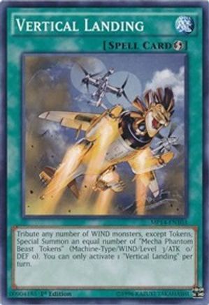 Vertical Landing (MP14-EN103) - 2014 Mega-Tins Mega Pack 1st Edition - Premium Yugioh Single from Konami - Just $0.23! Shop now at Game Crave Tournament Store