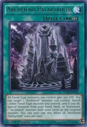 Archfiend Palabyrinth (MP14-EN105) - 2014 Mega-Tins Mega Pack 1st Edition - Premium Yugioh Single from Konami - Just $0.41! Shop now at Game Crave Tournament Store