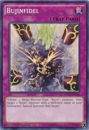 Bujinfidel (MP14-EN108) - 2014 Mega-Tins Mega Pack 1st Edition - Premium Yugioh Single from Konami - Just $0.25! Shop now at Game Crave Tournament Store