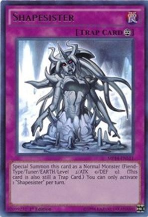Shapesister (MP14-EN111) - 2014 Mega-Tins Mega Pack Unlimited - Premium Yugioh Single from Konami - Just $0.79! Shop now at Game Crave Tournament Store