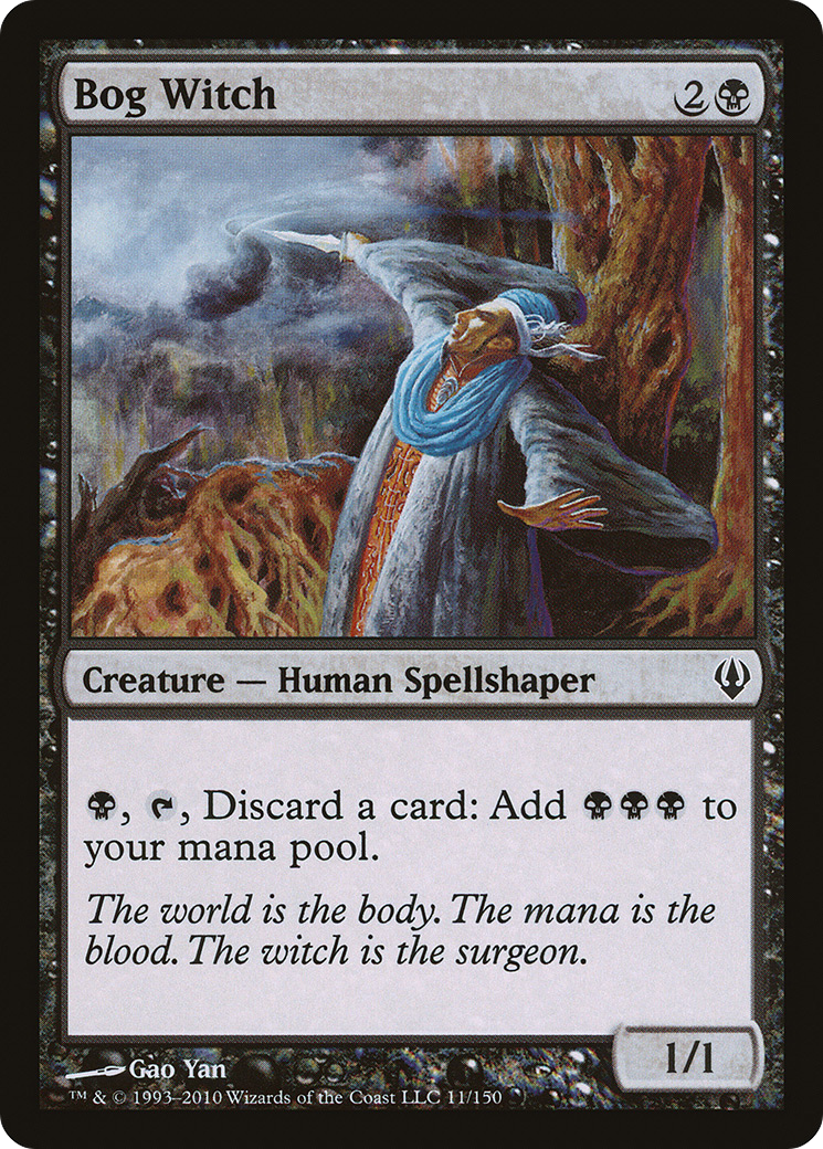 Bog Witch (ARC-011) - Archenemy - Premium MTG Single from Wizards of the Coast - Just $2.73! Shop now at Game Crave Tournament Store