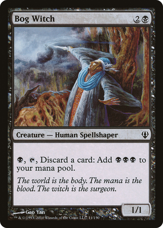 Bog Witch (ARC-011) - Archenemy - Premium MTG Single from Wizards of the Coast - Just $2.73! Shop now at Game Crave Tournament Store
