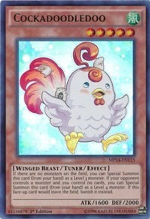 Cockadoodledoo (MP14-EN115) - 2014 Mega-Tins Mega Pack Unlimited - Premium Yugioh Single from Konami - Just $1.20! Shop now at Game Crave Tournament Store