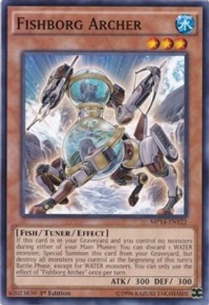 Fishborg Archer (MP14-EN122) - 2014 Mega-Tins Mega Pack Unlimited - Premium Yugioh Single from Konami - Just $0.25! Shop now at Game Crave Tournament Store