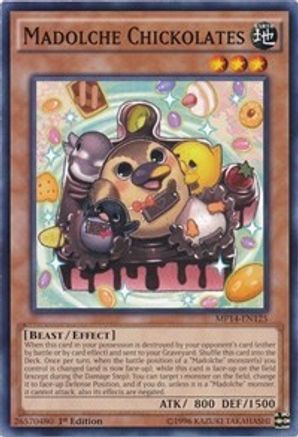 Madolche Chickolates (MP14-EN125) - 2014 Mega-Tins Mega Pack 1st Edition - Premium Yugioh Single from Konami - Just $0.08! Shop now at Game Crave Tournament Store