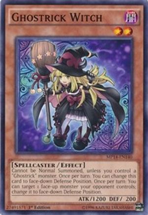 Ghostrick Witch (MP14-EN140) - 2014 Mega-Tins Mega Pack 1st Edition - Premium Yugioh Single from Konami - Just $0.32! Shop now at Game Crave Tournament Store