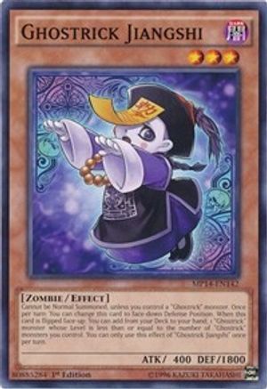 Ghostrick Jiangshi (MP14-EN142) - 2014 Mega-Tins Mega Pack Unlimited - Premium Yugioh Single from Konami - Just $0.80! Shop now at Game Crave Tournament Store