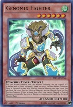 Genomix Fighter (MP14-EN156) - 2014 Mega-Tins Mega Pack 1st Edition - Premium Yugioh Single from Konami - Just $0.26! Shop now at Game Crave Tournament Store