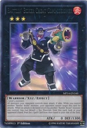 Battlin' Boxer Cheat Commissioner (MP14-EN160) - 2014 Mega-Tins Mega Pack 1st Edition - Premium Yugioh Single from Konami - Just $0.25! Shop now at Game Crave Tournament Store