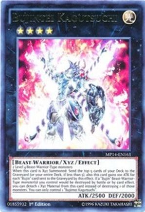 Bujintei Kagutsuchi (MP14-EN163) - 2014 Mega-Tins Mega Pack 1st Edition - Premium Yugioh Single from Konami - Just $3.23! Shop now at Game Crave Tournament Store