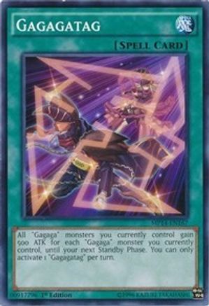 Gagagatag (MP14-EN167) - 2014 Mega-Tins Mega Pack 1st Edition - Premium Yugioh Single from Konami - Just $0.26! Shop now at Game Crave Tournament Store