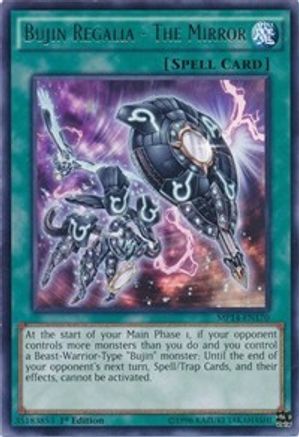 Bujin Regalia - The Mirror (MP14-EN170) - 2014 Mega-Tins Mega Pack 1st Edition - Premium Yugioh Single from Konami - Just $0.26! Shop now at Game Crave Tournament Store