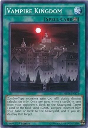 Vampire Kingdom (MP14-EN171) - 2014 Mega-Tins Mega Pack 1st Edition - Premium Yugioh Single from Konami - Just $0.25! Shop now at Game Crave Tournament Store