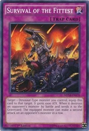 Survival of the Fittest (MP14-EN178) - 2014 Mega-Tins Mega Pack Unlimited - Premium Yugioh Single from Konami - Just $1! Shop now at Game Crave Tournament Store