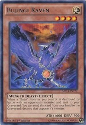 Bujingi Raven (MP14-EN179) - 2014 Mega-Tins Mega Pack 1st Edition - Premium Yugioh Single from Konami - Just $0.18! Shop now at Game Crave Tournament Store