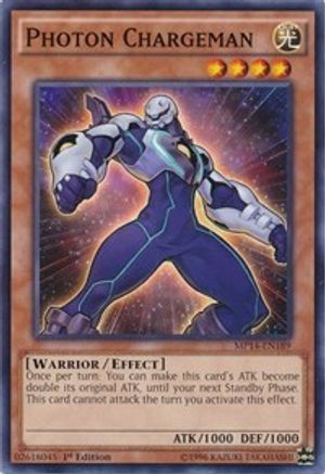 Photon Chargeman (MP14-EN189) - 2014 Mega-Tins Mega Pack 1st Edition - Premium Yugioh Single from Konami - Just $0.25! Shop now at Game Crave Tournament Store