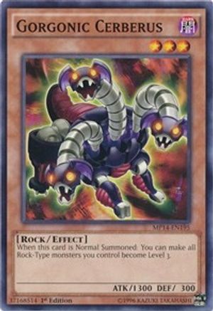 Gorgonic Cerberus (MP14-EN195) - 2014 Mega-Tins Mega Pack 1st Edition - Premium Yugioh Single from Konami - Just $0.25! Shop now at Game Crave Tournament Store