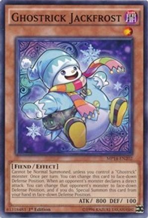 Ghostrick Jackfrost (MP14-EN202) - 2014 Mega-Tins Mega Pack Unlimited - Premium Yugioh Single from Konami - Just $0.78! Shop now at Game Crave Tournament Store