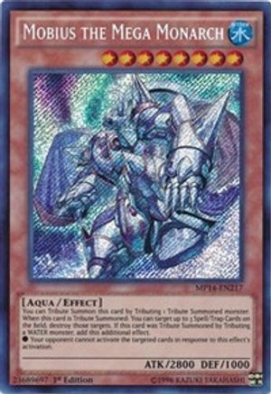 Mobius the Mega Monarch (MP14-EN217) - 2014 Mega-Tins Mega Pack 1st Edition - Premium Yugioh Single from Konami - Just $1.22! Shop now at Game Crave Tournament Store