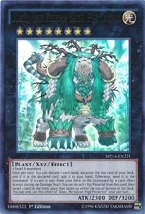 Alsei, the Sylvan High Protector (MP14-EN221) - 2014 Mega-Tins Mega Pack Unlimited - Premium Yugioh Single from Konami - Just $0.25! Shop now at Game Crave Tournament Store