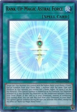 Rank-Up-Magic Astral Force (MP14-EN226) - 2014 Mega-Tins Mega Pack Unlimited - Premium Yugioh Single from Konami - Just $0.80! Shop now at Game Crave Tournament Store