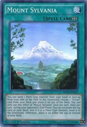 Mount Sylvania (MP14-EN227) - 2014 Mega-Tins Mega Pack Unlimited - Premium Yugioh Single from Konami - Just $0.38! Shop now at Game Crave Tournament Store