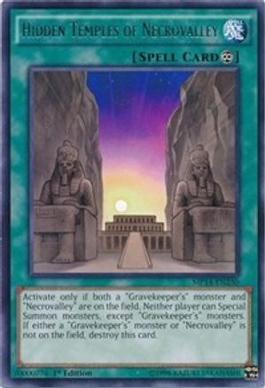 Hidden Temples of Necrovalley (MP14-EN230) - 2014 Mega-Tins Mega Pack 1st Edition - Premium Yugioh Single from Konami - Just $0.47! Shop now at Game Crave Tournament Store