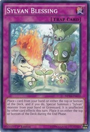 Sylvan Blessing (MP14-EN232) - 2014 Mega-Tins Mega Pack 1st Edition - Premium Yugioh Single from Konami - Just $0.25! Shop now at Game Crave Tournament Store