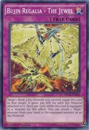 Bujin Regalia - The Jewel (MP14-EN234) - 2014 Mega-Tins Mega Pack Unlimited - Premium Yugioh Single from Konami - Just $0.25! Shop now at Game Crave Tournament Store