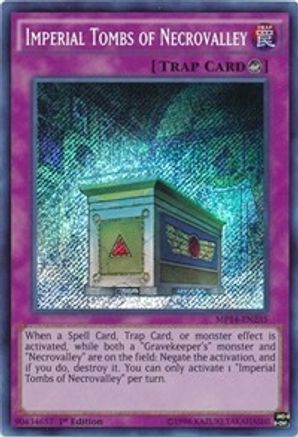Imperial Tombs of Necrovalley (MP14-EN235) - 2014 Mega-Tins Mega Pack 1st Edition - Premium Yugioh Single from Konami - Just $0.50! Shop now at Game Crave Tournament Store