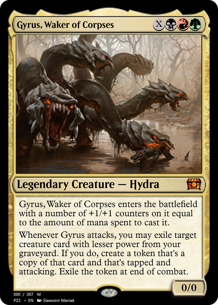 Gyrus, Waker of Corpses (PZ2-70661) - Treasure Chest - Premium MTG Single from Wizards of the Coast - Just $0! Shop now at Game Crave Tournament Store