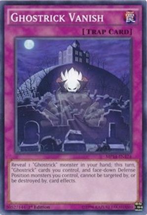 Ghostrick Vanish (MP14-EN174) - 2014 Mega-Tins Mega Pack 1st Edition - Premium Yugioh Single from Konami - Just $0.25! Shop now at Game Crave Tournament Store