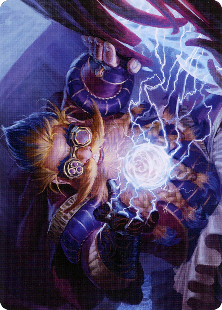 Storm-Kiln Artist // Storm-Kiln Artist (ASTX-013) - Strixhaven Art Series (Borderless) - Premium MTG Single from Wizards of the Coast - Just $0! Shop now at Game Crave Tournament Store
