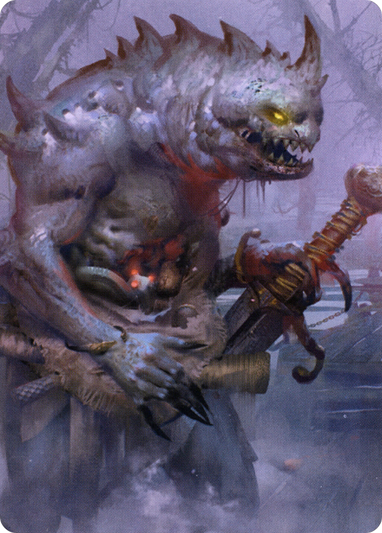 Gray Slaad // Gray Slaad (ACLB-015) - Battle for Baldur's Gate Art Series (Borderless) - Premium MTG Single from Wizards of the Coast - Just $0! Shop now at Game Crave Tournament Store
