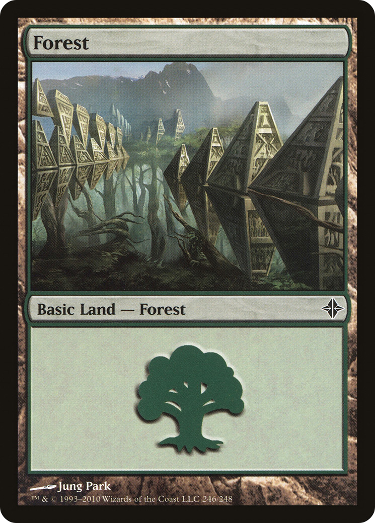 Forest (ROE-246) - Rise of the Eldrazi - Premium MTG Single from Wizards of the Coast - Just $0.25! Shop now at Game Crave Tournament Store