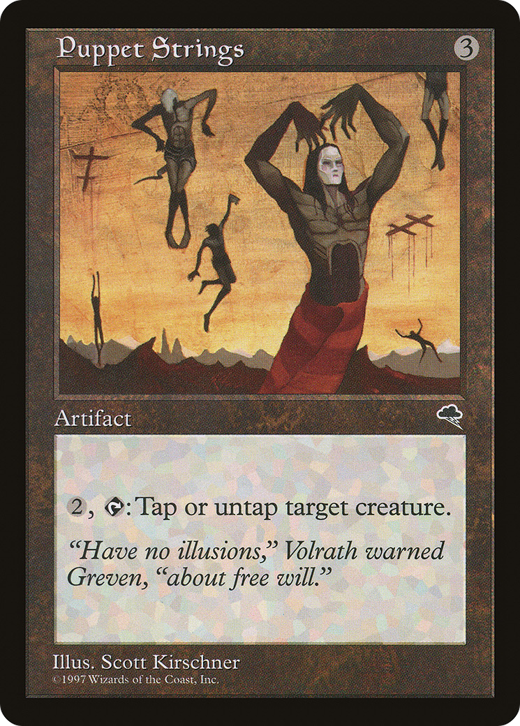 Puppet Strings (TMP-304) - Tempest - Premium MTG Single from Wizards of the Coast - Just $0.61! Shop now at Game Crave Tournament Store