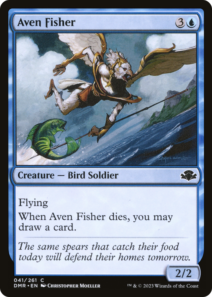 Aven Fisher (DMR-041) - Dominaria Remastered - Premium MTG Single from Wizards of the Coast - Just $0.08! Shop now at Game Crave Tournament Store