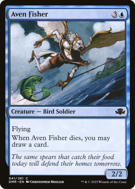 Aven Fisher (DMR-041) - Dominaria Remastered - Premium MTG Single from Wizards of the Coast - Just $0.08! Shop now at Game Crave Tournament Store