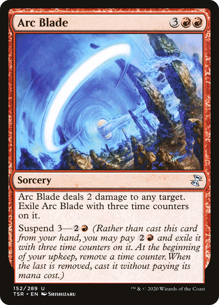 Arc Blade (TSR-152) - Time Spiral Remastered - Premium MTG Single from Wizards of the Coast - Just $0.25! Shop now at Game Crave Tournament Store